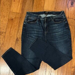 Judy Blue/Zara Women's Deep Indigo Skinny Jeans